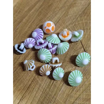 Knoflík Knoflík retro designový 10 ks mix