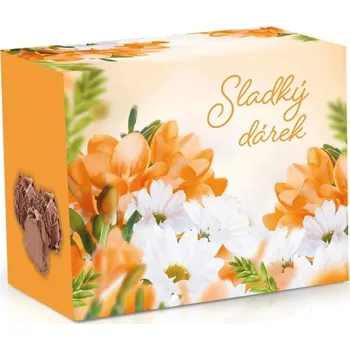 Čokoláda Kopretiny a frézie - Lanýže mléčné Classic s hoblinkami z mléčné čokolády 250g