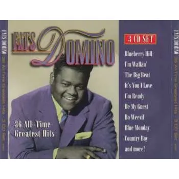 Zahraniční hudba 3CD Fats Domino: 36 All-Time Greatest Hits 2015