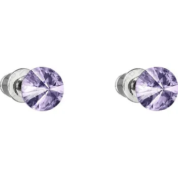 Náušnice Náušnice Rivoli 6mm Violet SWAROVSKI