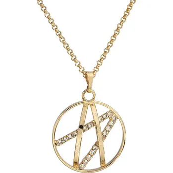 Náhrdelník Náhrdelník Kulatý ornament malý Au Crystal SWAROVSKI