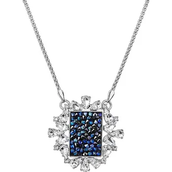 Náhrdelník Náhrdelník Rocks řetízek Bermuda Blue SWAROVSKI