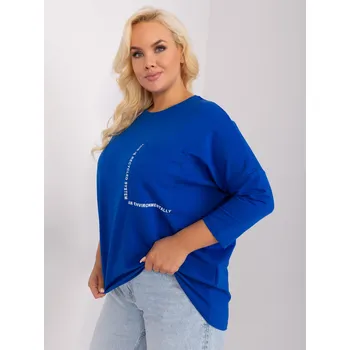Dámská halenka Blouse-RV-BZ-9088.53P-Cobalt RELEVANCE modrá 3213408