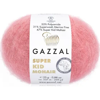 Příze Příze Super Kid Mohair 64430 starorůžová