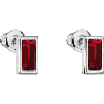 Náušnice Náušnice Truhlička 7x3 Siam SWAROVSKI