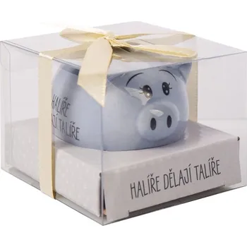 Pokladnička Albi Prasátko pokladnička - Halíře dělají talíře