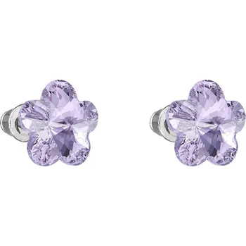 Náušnice Náušnice kytička pecka Violet FABOS