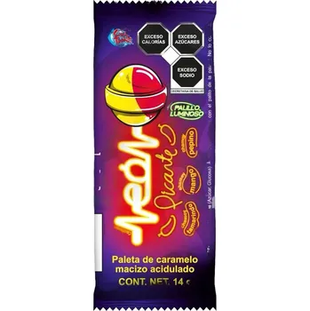 Bonbon Cool Toons Neon Picante 14g