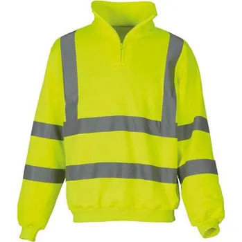 Pánská mikina Yoko Reflexní mikina HVK06 Hi-Vis Yellow L