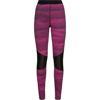 Dámské termo spodky Dámské funkční kalhoty Odlo BL BOTTOM LONG WHISTLER ECO S Růžová, Černá