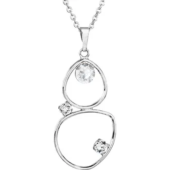 Náhrdelník Náhrdelník Malá slza se šatony Crystal SWAROVSKI