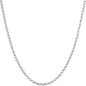 Řetízek Náhrdelník nerezový řetízek kroužkový 42cm FABOS