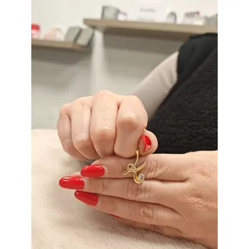 Přívěsek Zlatý přívěsek Písmeno K 1,39 g