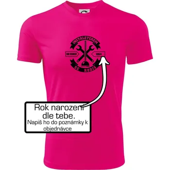 instalatérem se rodíš - Dětské triko sportovní (dresovina) - 158 cm/12 let ( Neon Pink )