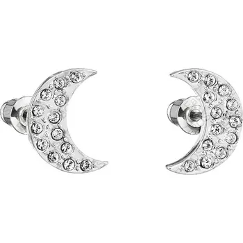 Náušnice Náušnice Měsíc s šatony Crystal SWAROVSKI