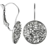 Levien Elegantní náušnice Rocks Crystal Cal + 2 měsíce na vrácení zboží
