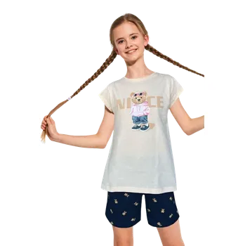 Dívčí krátké pyžamo Cornette 787/107 Nice 122/128 Růžová