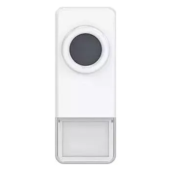 Domovní zvonek Tlačítko bezdrátové GETI pro GWD sérii zvonků bílé 270735