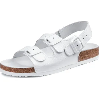 Pracovní oblečení Pracovní kožená obuv BAREA 040462- bílá Velikost: 44