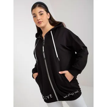 Dámská mikina Sweatshirt-RV-BL-8302.78-black RELEVANCE černá 3212261
