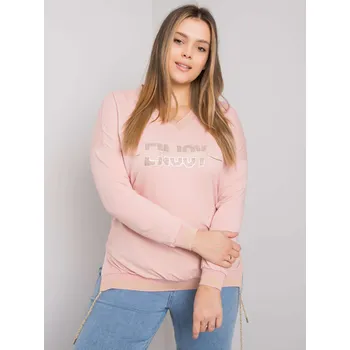 Dámská halenka Blouse-RV-BZ-7157.87P-light pink RELEVANCE růžová 3208322
