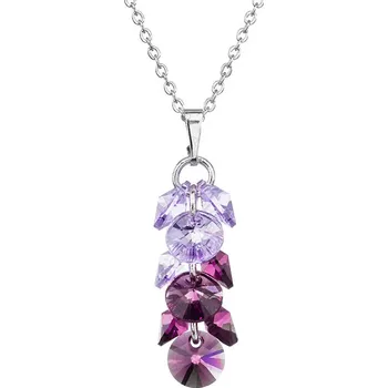 Náhrdelník Náhrdelník Malý hrozen Amethyst, Violet SWAROVSKI