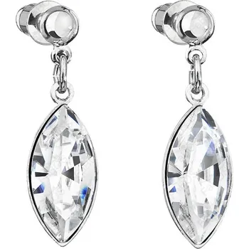 Náušnice Náušnice Naveta 1,5 cm Crystal SWAROVSKI