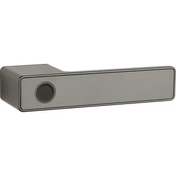 Dveřní kování ASG - MAHONIA - RTH bez spodní rozety, klika/klika otisk levá T - Titan