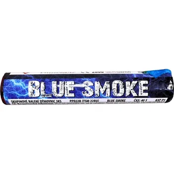 Zábavní pyrotechnika Dýmovnice BLUE SMOKE 1ks