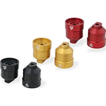 Řídítka CNC Racing ITALY Koncovky - závažíčka řídítek CNC Racing pro Moto Guzzi V85 TT Barva: černá