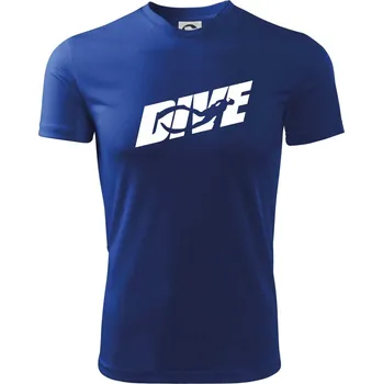 Chlapecké tričko Freediving - Dive - Dětské triko sportovní (dresovina) - 134 cm/8 let ( Královská modrá )