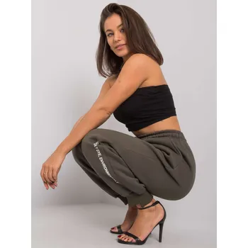 Sweatpants-RV-DR-7237.81-dark khaki RELEVANCE hnědá 3210898