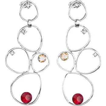 Náušnice Naušnice Velká slza se šatony Scarlet SWAROVSKI