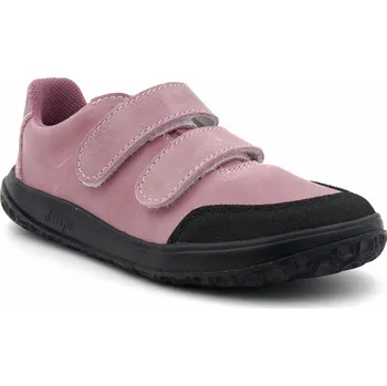Dívčí tenisky Jonap barefoot kožené tenisky Nella světle růžová Velikost: 32