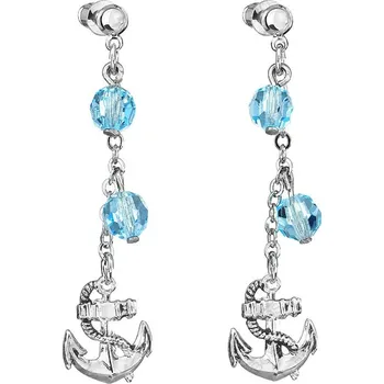 Náušnice Náušnice střapec moře