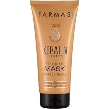 Vlasová regenerace Farmasi Keratinová maska na vlasy 200 ml (Maska na vlasy)