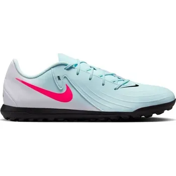 Kopačky Pánské turfy Nike PHANTOM GX II CLUB TF 11.5 Tyrkysová, Bílá, Červená, Černá
