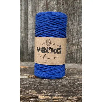 Příze Velká vlna Macrame 1,5mm Hořec (Špagát na macrame Horec)