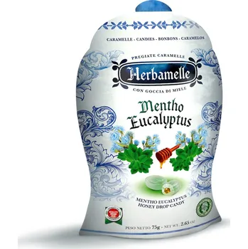 Bonbon Herbamelle Bonbóny s eucalyptem a medem 75g