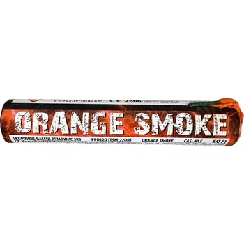 Zábavní pyrotechnika Dýmovnice ORANGE SMOKE 1ks