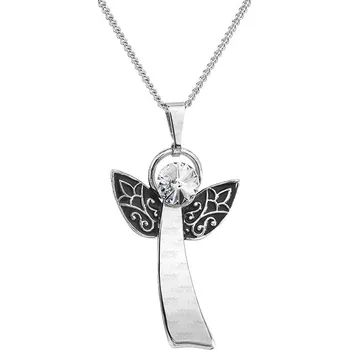 Náhrdelník Náhrdelník anděl štěstí crystal FABOS