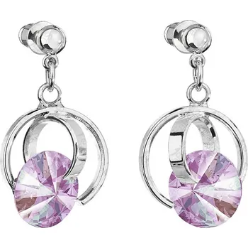 Náušnice Náušnice Kroucená rivoli Vitrail Light SWAROVSKI