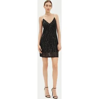 Dámské šaty Imperial Koktejlové šaty A9990058S Černá Regular Fit L