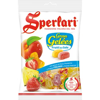 Bonbon Sperlari želé bonbóny ovocné (Gran Gelées Frutti del Sole) 175g
