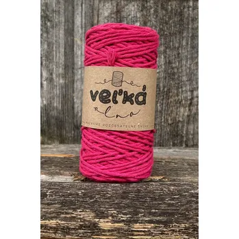 Příze Velká vlna Macrame 1,5mm Petunie (Špagát na macrame Petunia)