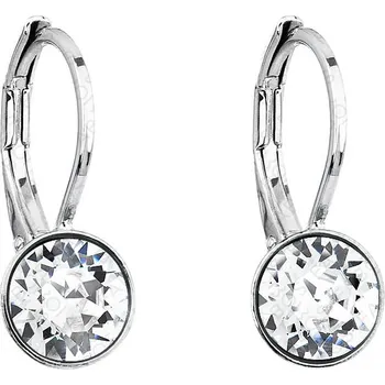 Náušnice Náušnice Šaton 6mm klapka Crystal SWAROVSKI