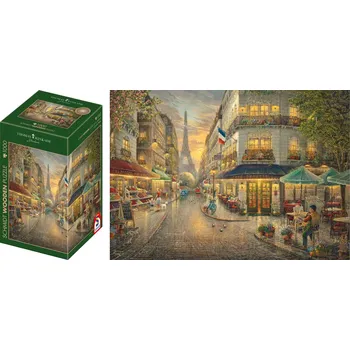 Puzzle SCHMIDT Dřevěné Pařížská kavárna 1000 dílků