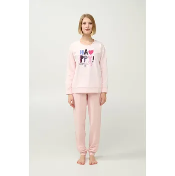 Dámské pyžamo Vamp Zimní dámské pyžamo s manžetami 21968