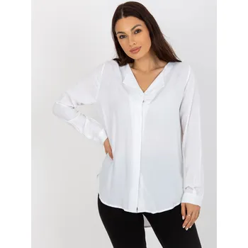 Dámská košile Blouse-D73761M10997C-white Sublevel šedá 3213223