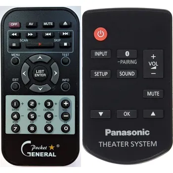 Dálkový ovladač General PANASONIC N2QAYC000098 - náhradní dálkový ovladač 88728